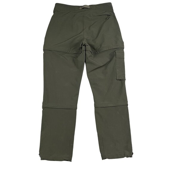 the North Face Hiking Pants Womens 8 Olive Green Bridgeway Convertible - Picture 2 of 9